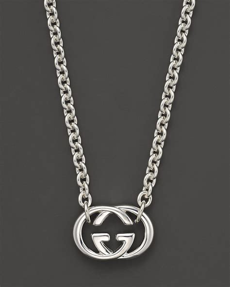 gucci britt necklace uk|Designer Silver Necklaces .